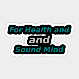 Untroubled Space of the Mind Sticker